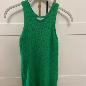 Zara Kids Green Casual Dress